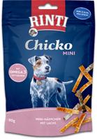 RINTI Chicko Mini Chicken and salmon - traktatie voor hond - 80g - thumbnail
