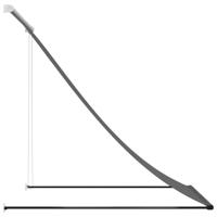 VidaXL Luifel uittrekbaar 150x150 cm stof en staal antracietkleurig - thumbnail