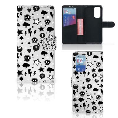 Telefoonhoesje met Naam OnePlus 9 Pro Silver Punk Telefoonhoesje met Naam OnePlus 9 Pro Silver Punk