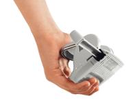 Leitz perforator 5038 lichtgrijs - thumbnail