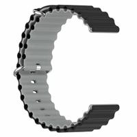 Garmin Forerunner 970 / 570 (47mm) / 255 - Ocean Style bandje - Zwart / grijs - thumbnail