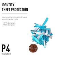 Ideal Office 2265 CC 3x25 Papierversnipperaar 6 vellen Cross cut 3 x 25 mm P-4 20 l Ook geschikt voor Paperclips, Nietjes - thumbnail