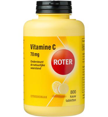 Roter Vitamine C 70 mg kauwtablet 800 Kauwtabletten