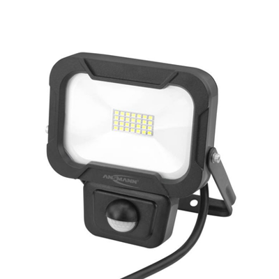 Led Bouwlamp / Buitenlamp met bewegingssensor - 10W - 5000K - IP44 - 500Lm