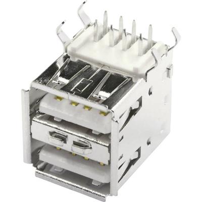 econ connect USBBU2A USBBU2A Inbouwbus USB-A print 2x USB Bus, inbouw horizontaal 2 poorten 1 stuk(s)