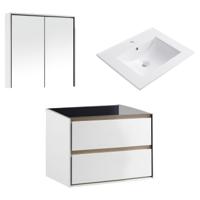 Differnz Providence badmeubelset 60 cm FSC wit - thumbnail