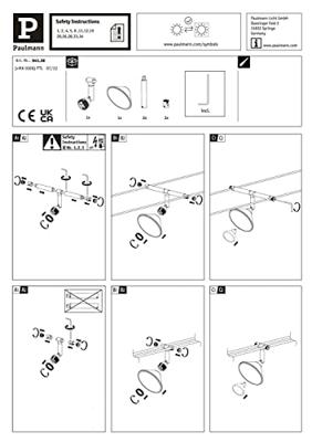 Paulmann Colmar 12V-kabelsysteem lamp Universeel GU4 10 W LED Chroom, Satijn - thumbnail