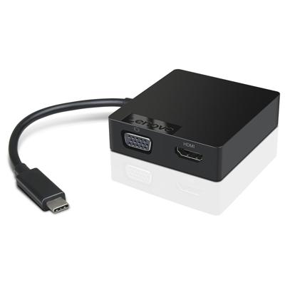 Lenovo GX90M61237 interface hub USB 3.0 (3.1 Gen 1) Type-C Zwart