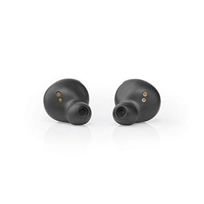 Nedis HPBT3050BK hoofdtelefoon/headset Draadloos In-ear Oproepen/muziek Bluetooth Zwart, Goud