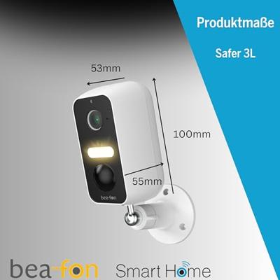 Beafon slimme camera Safer 3L, voor buiten, 3MP Beafon slimme camera Safer 3L, voor buiten, 3MP