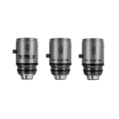DZOFilm Pavo 2x anamorphic Prime C Set - Macro 65mm/180mm T2.8 + 135mm T2.5 PL/EF