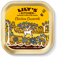 Lily&apos;s Kitchen Kip/Kalkoen Casserole hondenvoer nat 10 x 150 gram - thumbnail