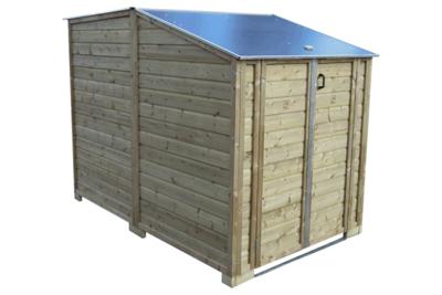 Lutrabox Multi-functionele berging 150x273x185 cm- - Hout- Lutrabox