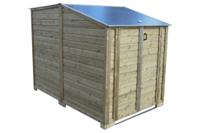 Lutrabox Multi-functionele berging 150x273x185 cm- - Hout- Lutrabox - thumbnail