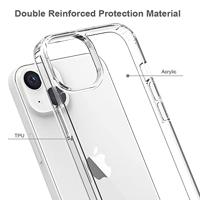 JT Berlin Pankow Clear Backcover Apple iPhone 14 Transparant Inductieve lading - thumbnail