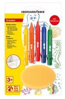 Eberhard Faber EF-524105 Badkrijtjes Met Spons 5 Stuks - thumbnail