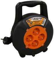 Kabelbox 10 meter snoer Relectric 230V 3x1.5 mm2 - thumbnail