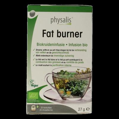 Physalis Fat burner thee bio 20 Zakjes Physalis Fat burner thee bio 20 Zakjes