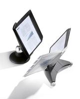 Durable Tafelstandaard | kunststof zwart/grijs | 10 zichtpanelen DIN A4 | met profielframe | 1 stuk - 563222 563222 - thumbnail
