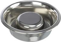 TRIXIE VOERBAK HOND SLOW FEEDING RVS 24 CM - thumbnail