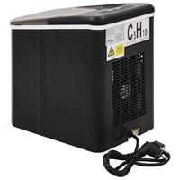 VidaXL Ijsblokjesmachine 1,4 l 15 kg/24 u zwart - thumbnail
