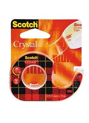 3M 600H1210 Plakband Scotch Crystal Clear 600 Transparant (l x b) 10 m x 12 mm 1 stuk(s)
