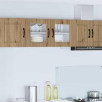 Keukenkast met plank Artisan Eiken 80 x 31 x 40 cm Bewerkt hout - thumbnail