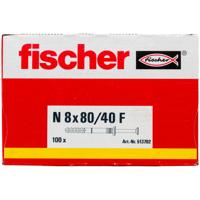 Fischer 513702 Spijkerplug 80 mm 8 mm 100 stuk(s) - thumbnail