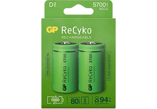 GP RecyKo+ 2 D Mono batterijen 2900434340001