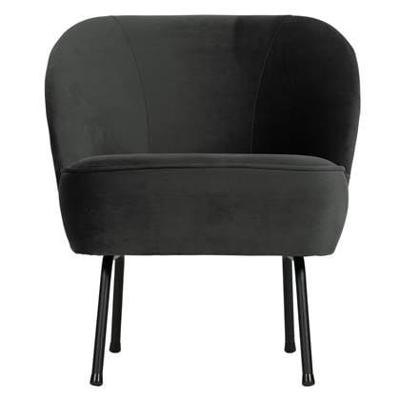 WOOOD Fauteuil 'Vogue' Velvet, kleur Zwart