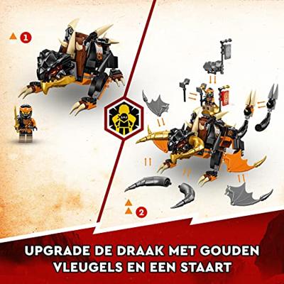 Lego Ninjago 71782 Coles Aardedraak EVO - thumbnail