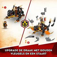 LEGO ninjago - cole's aardedraak evo constructiespeelgoed (71782) - thumbnail