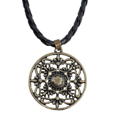 Hanger Mandala Goudkleurig (30 mm) Hanger Mandala Goudkleurig (30 mm)
