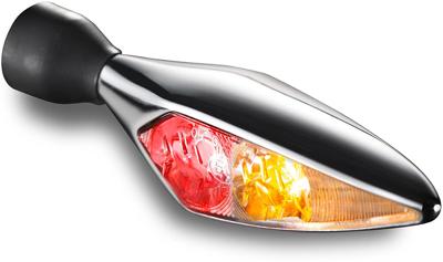 Kellermann led knipperlicht "micro rhombus df kl turn signal micro rhom chrom hr