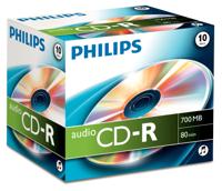 Philips CR7A0NJ10 CD Recordable 700MB 10 Stuks - thumbnail