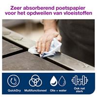 TORK 130073 Schoonmaakdoek 2 lagen - thumbnail