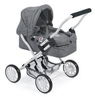 Kleine Poppenwagen Smarty - Grey Jeans - thumbnail