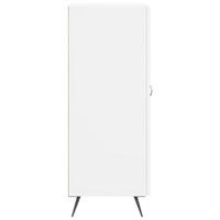 Dressoir 34,5x34x90 cm bewerkt hout wit - thumbnail