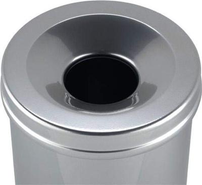 Durable SAFE rund 15 330523 Prullenbak 15 l (Ø x h) 260 mm x 357 mm Staal Zilver 1 stuk(s) Durable SAFE rund 15 330523 Prullenbak 15 l (Ø x h) 260 mm x 357 mm Staal Zilver 1 stuk(s)