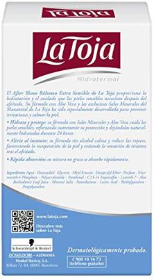 Aftershave Balsem La Toja Hidrotermal 100 ml Gevoelige huid