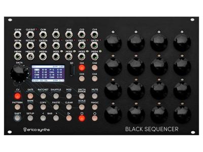 Erica Synths Black Sequencer eurorack module