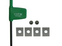 Festool Accessoires Reservemes HW-WP 7,6x12x1,5 (4x) - 491390 - thumbnail