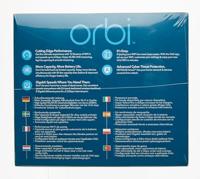 Netgear orbi wifi 6-systeem (rbk852) ax6000 mesh router (wit/zilver, 1x router (rbr850), 1x satelliet (rbs850), dekking tot 350 m²) - thumbnail
