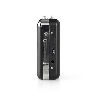Nedis Cassettebandjes Digitaliseren | Draagbaar | Output: 1x 3,5 mm / 1x Mini USB | 1 stuks - ACGRU100GY ACGRU100GY
