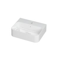 INK Swing Opbouw Wastafel Porselein 1 Kraangat - 450x340x120 mm - Glans Wit - thumbnail