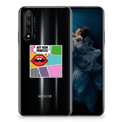 Honor 20 Silicone Back Cover Popart Princess Honor 20 Silicone Back Cover Popart Princess