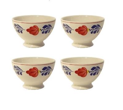 Boerenbont Kommen 10 cm - set van 4 stuks Boerenbont Kommen 10 cm - set van 4 stuks