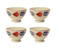 Boerenbont Kommen 10 cm - set van 4 stuks - thumbnail