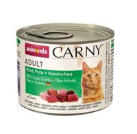 ANIMONDA Carny Adult Beef, turkey and rabbit - nat kattenvoer - 200g - thumbnail