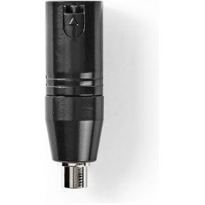 XLR-Adapter | XLR 3-Pins Male - RCA Female | 1 St | Metaal